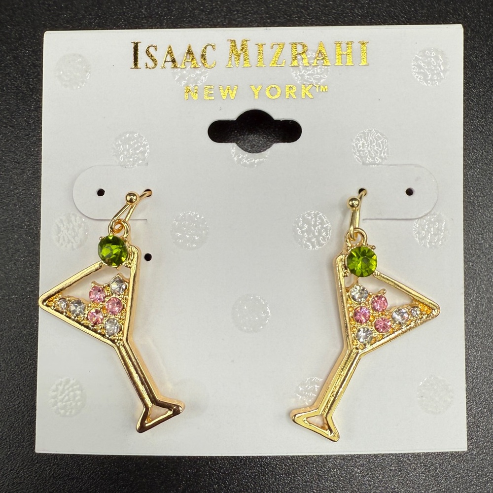 ISAAC MIZRAHI - Martini Earrings